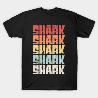 Retro Vintage 70s SHARK T-Shirt